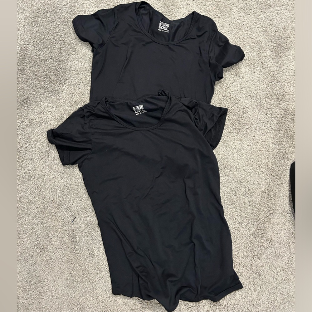 Drifit T-shirts, color black (can buy 1 or both)